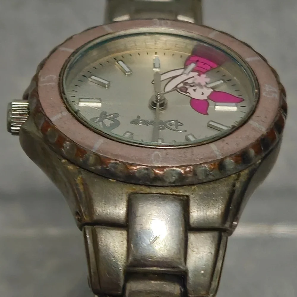 Lot of 3 Vintage Mickey Mouse And Disney‎ Watches-Walt Disney 1 For Parts 2 Work